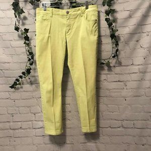 Lime Stretch Jeans